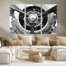 Vintage Airplane Wall Art Canvas Print by MyGreatCanvas | Canvas Wall Art Prints | Photo Prints & Wall Decor