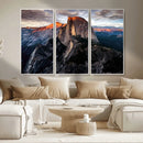 Half Dome Yosemite Wall Art – Majestic Mountain Landscape by MyGreatCanvas | Canvas Wall Art Prints | Photo Prints & Wall Decor