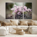 Pink Wild Flower Canvas Print by MyGreatCanvas | Canvas Wall Art Prints | Photo Prints & Wall Decor
