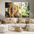 Hinduism Statue Wall Art Canvas Print