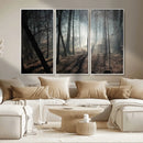 Dark Family and Tree Wall Art Canvas Print by MyGreatCanvas | Canvas Wall Art Prints | Photo Prints & Wall Decor