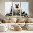 Buddha Statue Wall Art Canvas Print