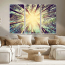 Tree and Sunshine Canvas Print