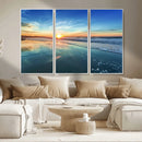 Blue Sky and Beach Wall Art Canvas Print by MyGreatCanvas | Canvas Wall Art Prints | Photo Prints & Wall Decor