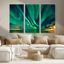 Northern Lights Wall Art Canvas Print by MyGreatCanvas | Canvas Wall Art Prints | Photo Prints & Wall Decor