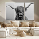 Texas Cow Wall Art Canvas, Texas Longhorn Cattle Canvas by MyGreatCanvas | Canvas Wall Art Prints | Photo Prints & Wall Decor