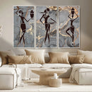 Abstract African Womens Art Canvas Print by MyGreatCanvas | Canvas Wall Art Prints | Photo Prints & Wall Decor