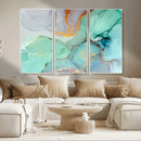 Colorful Marble Fluid Effect Canvas Wall Art Print by MyGreatCanvas | Canvas Wall Art Prints | Photo Prints & Wall Decor