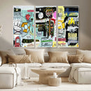 Graffiti Wall Art – Colorful Urban Street Canvas Print, by MyGreatCanvas | Canvas Wall Art Prints | Photo Prints & Wall Decor