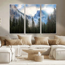 Half Dome Yosemite Calinia Wall Art Canvas Print El Capitan by MyGreatCanvas | Canvas Wall Art Prints | Photo Prints & Wall Decor