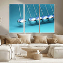 Wall Art Newton's Cradle Canvas Print, Framed Newton Cradle
