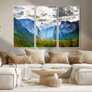Yosemite Park Half Dome 3 Panel Canvas Print | Large Giclée by MyGreatCanvas | Canvas Wall Art Prints | Photo Prints & Wall Decor