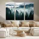 Captivating Misty Forest Wall Art Canvas, Premium Canvas by MyGreatCanvas | Canvas Wall Art Prints | Photo Prints & Wall Decor