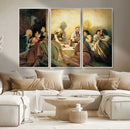 Last Supper Wall Art Canvas Print, Framed Jesus Painting Art by MyGreatCanvas | Canvas Wall Art Prints | Photo Prints & Wall Decor