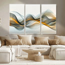 Abstract Wave Canvas Wall Art – Fluid Contemporary Elegance by MyGreatCanvas | Canvas Wall Art Prints | Photo Prints & Wall Decor