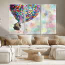Up Pixar Poster, Look Up Pixar Wall Art, Up Pixar Canvas,