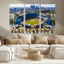 Los Angeles Dodgers Dodger Stadium Wall Art Canvas Print -