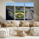Los Angeles Dodgers Dodger Stadium Wall Art Canvas Print -