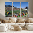 University of Missouri Tigers Football Team Print - Columbia by MyGreatCanvas | Canvas Wall Art Prints | Photo Prints & Wall Decor