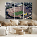Michigan Wolverines Football Team Print - Ann Arbor Michigan