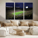 Michigan Wolverines Football Canvas Wall Decor, Football