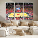 Miami Heat Basketball Team Print Wall Art- Kaseya Center by MyGreatCanvas | Canvas Wall Art Prints | Photo Prints & Wall Decor