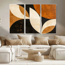 Geometric Abstract Wall Art Canvas Print, Mid Century Modern by MyGreatCanvas | Canvas Wall Art Prints | Photo Prints & Wall Decor
