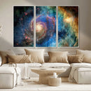 Spiral Galaxy Wall Art Canvas Print