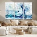 Golf Swing Wall Art Canvas Print - Sports-Inspired by MyGreatCanvas | Canvas Wall Art Prints | Photo Prints & Wall Decor