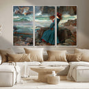 Miranda by the Shore Wall Art Canvas Print – Tempest Scene by MyGreatCanvas | Canvas Wall Art Prints | Photo Prints & Wall Decor