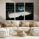 American Airlines Center Dallas Stars Wall Art Canvas Print