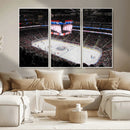 Rogers Place Edmonton Oilers Ice Hockey Stadium Wall Art,