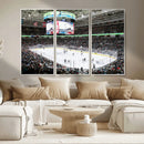 Sharks Arena Blackhawks Sharks Ice Hockey Stadium Wall Art by MyGreatCanvas | Canvas Wall Art Prints | Photo Prints & Wall Decor