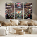 United Center Chicago Bulls Stadium Wall Art Canvas Print