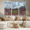 NC State Wolfpack Football Team Print Canvas- Raleigh