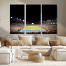 SMU Mustangs Football Team Print - Dallas Gerald J. Ford