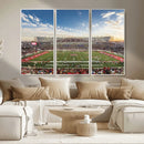 Framed Houston Cougars Football Team Print - Houston TDECU by MyGreatCanvas | Canvas Wall Art Prints | Photo Prints & Wall Decor