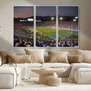 UCLA Bruins Football Team Print - Pasadena Rose Bowl Stadium