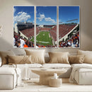 Virginia Tech Hokies Football Team Print - Blacksburg Lane