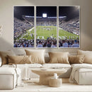 Brigham Young University Cougars Football Print Canvas -