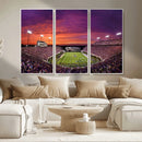 East Carolina University Pirates Football Print Canvas-