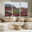 University of Illinois Fighting Illini Football Team Print - by MyGreatCanvas | Canvas Wall Art Prints | Photo Prints & Wall Decor