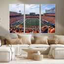University of Illinois Fighting Illini Football Team Print by MyGreatCanvas | Canvas Wall Art Prints | Photo Prints & Wall Decor