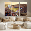 University of Kansas Jayhawks Football Team Print - Lawrence by MyGreatCanvas | Canvas Wall Art Prints | Photo Prints & Wall Decor