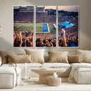 University of Kansas Jayhawks Football Team Art Print - by MyGreatCanvas | Canvas Wall Art Prints | Photo Prints & Wall Decor