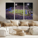 University of Kansas Jayhawks Football Team Print - Lawrence by MyGreatCanvas | Canvas Wall Art Prints | Photo Prints & Wall Decor