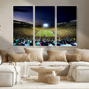 University of Michigan Wolverines Football Team Print - Ann by MyGreatCanvas | Canvas Wall Art Prints | Photo Prints & Wall Decor