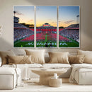 NC State Wolfpack Football Team Print Wall Art - Raleigh