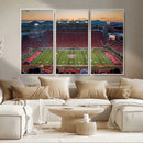Arizona Wildcats Football Team Print - Tucson Arizona by MyGreatCanvas | Canvas Wall Art Prints | Photo Prints & Wall Decor