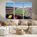 Boston College Eagles Football Team Print - Boston Alumni by MyGreatCanvas | Canvas Wall Art Prints | Photo Prints & Wall Decor
